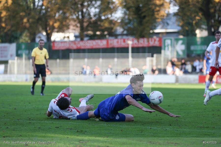 Sepp-Endres-Sportanlage, Würzburg, 18.09.2024, sport, action, BFV, Fussball, 4. Spieltag, Nachholspieltag, Bayernliga Nord, SSV, WFV, SSV Jahn Regensburg II (U21), Würzburger FV 04 - Bild-ID: 2437223