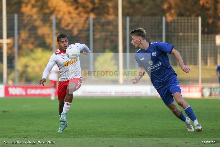Sepp-Endres-Sportanlage, Würzburg, 18.09.2024, sport, action, BFV, Fussball, 4. Spieltag, Nachholspieltag, Bayernliga Nord, SSV, WFV, SSV Jahn Regensburg II (U21), Würzburger FV 04 - Bild-ID: 2437230