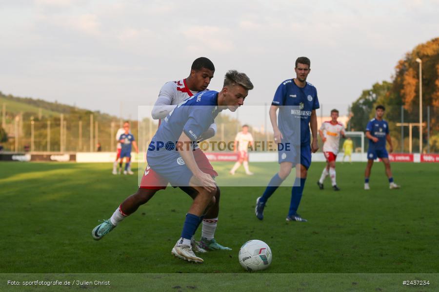Sepp-Endres-Sportanlage, Würzburg, 18.09.2024, sport, action, BFV, Fussball, 4. Spieltag, Nachholspieltag, Bayernliga Nord, SSV, WFV, SSV Jahn Regensburg II (U21), Würzburger FV 04 - Bild-ID: 2437234