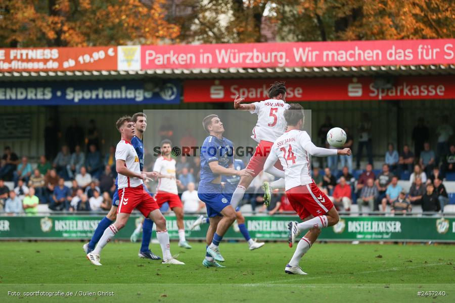 Sepp-Endres-Sportanlage, Würzburg, 18.09.2024, sport, action, BFV, Fussball, 4. Spieltag, Nachholspieltag, Bayernliga Nord, SSV, WFV, SSV Jahn Regensburg II (U21), Würzburger FV 04 - Bild-ID: 2437240 Sepp-Endres-Sportanlage, Würzburg, 18.09.2024, sport, action, BFV, Fussball, 4. Spieltag, Nachholspieltag, Bayernliga Nord, SSV, WFV, SSV Jahn Regensburg II (U21), Würzburger FV 04 - Bild-ID: 2437240