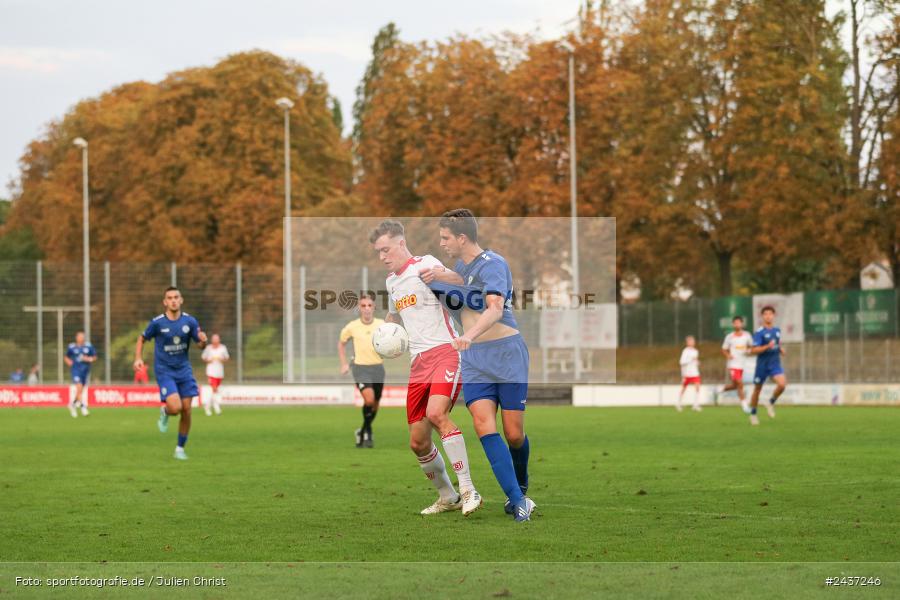 Sepp-Endres-Sportanlage, Würzburg, 18.09.2024, sport, action, BFV, Fussball, 4. Spieltag, Nachholspieltag, Bayernliga Nord, SSV, WFV, SSV Jahn Regensburg II (U21), Würzburger FV 04 - Bild-ID: 2437246