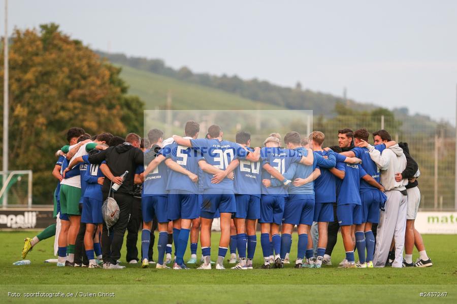 Sepp-Endres-Sportanlage, Würzburg, 18.09.2024, sport, action, BFV, Fussball, 4. Spieltag, Nachholspieltag, Bayernliga Nord, SSV, WFV, SSV Jahn Regensburg II (U21), Würzburger FV 04 - Bild-ID: 2437247