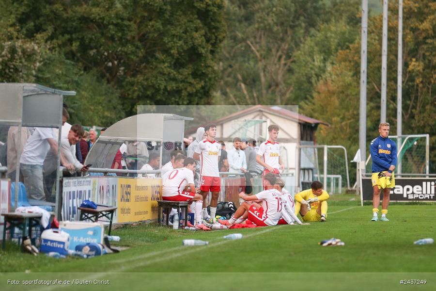 Sepp-Endres-Sportanlage, Würzburg, 18.09.2024, sport, action, BFV, Fussball, 4. Spieltag, Nachholspieltag, Bayernliga Nord, SSV, WFV, SSV Jahn Regensburg II (U21), Würzburger FV 04 - Bild-ID: 2437249