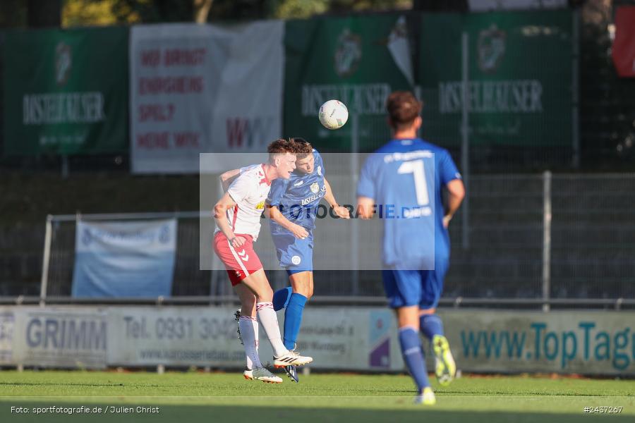 Sepp-Endres-Sportanlage, Würzburg, 18.09.2024, sport, action, BFV, Fussball, 4. Spieltag, Nachholspieltag, Bayernliga Nord, SSV, WFV, SSV Jahn Regensburg II (U21), Würzburger FV 04 - Bild-ID: 2437267