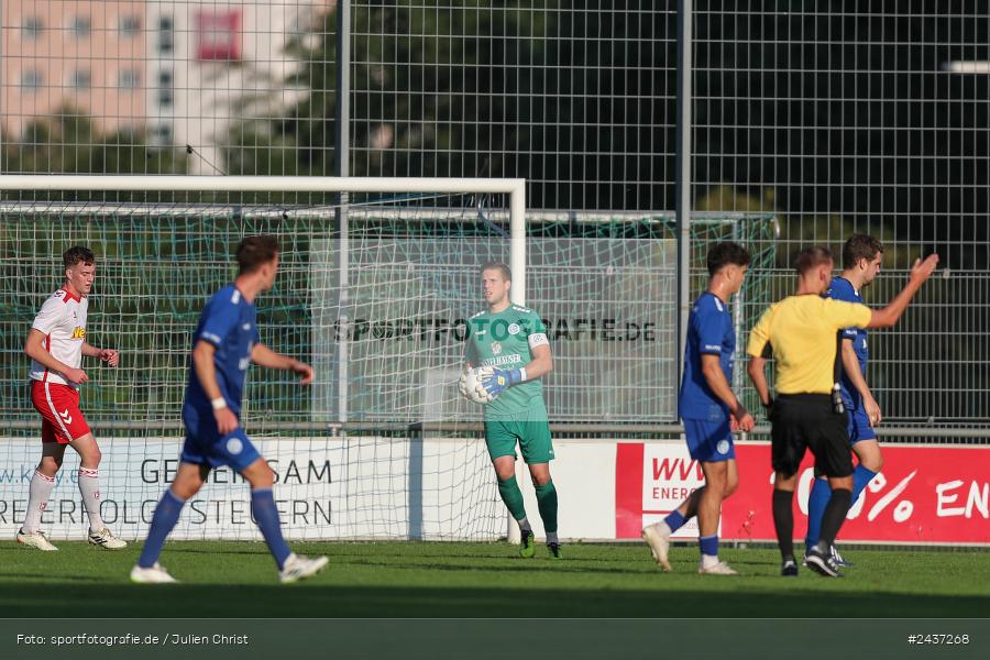 Sepp-Endres-Sportanlage, Würzburg, 18.09.2024, sport, action, BFV, Fussball, 4. Spieltag, Nachholspieltag, Bayernliga Nord, SSV, WFV, SSV Jahn Regensburg II (U21), Würzburger FV 04 - Bild-ID: 2437268