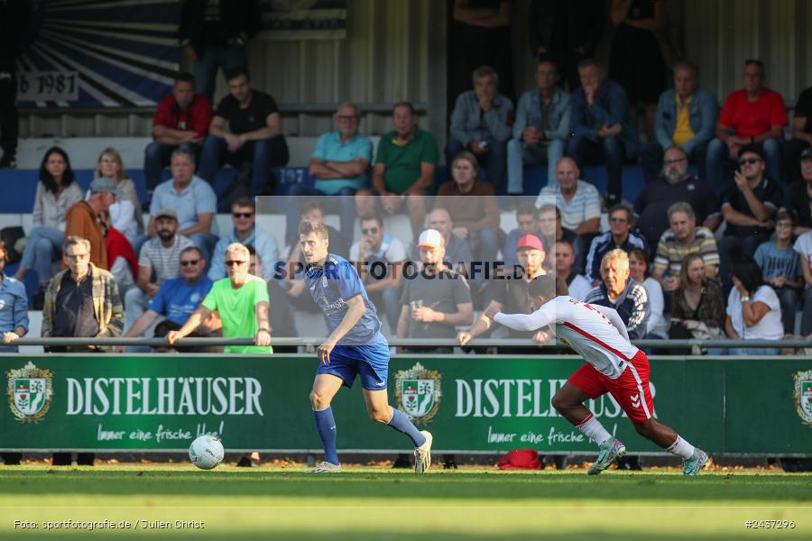 Sepp-Endres-Sportanlage, Würzburg, 18.09.2024, sport, action, BFV, Fussball, 4. Spieltag, Nachholspieltag, Bayernliga Nord, SSV, WFV, SSV Jahn Regensburg II (U21), Würzburger FV 04 - Bild-ID: 2437296