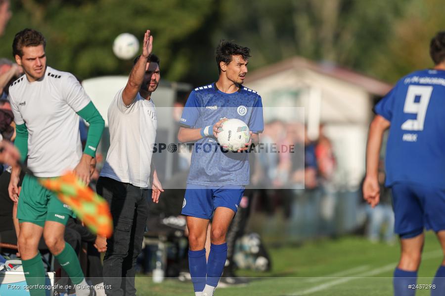Sepp-Endres-Sportanlage, Würzburg, 18.09.2024, sport, action, BFV, Fussball, 4. Spieltag, Nachholspieltag, Bayernliga Nord, SSV, WFV, SSV Jahn Regensburg II (U21), Würzburger FV 04 - Bild-ID: 2437298