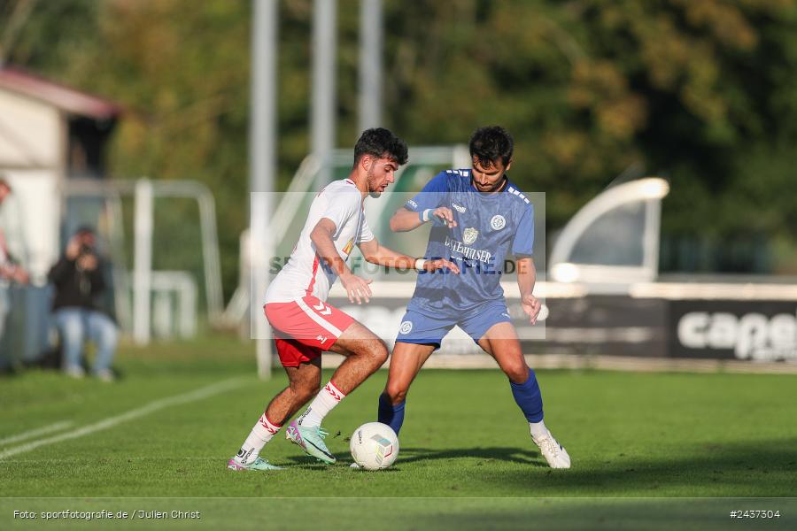Sepp-Endres-Sportanlage, Würzburg, 18.09.2024, sport, action, BFV, Fussball, 4. Spieltag, Nachholspieltag, Bayernliga Nord, SSV, WFV, SSV Jahn Regensburg II (U21), Würzburger FV 04 - Bild-ID: 2437304