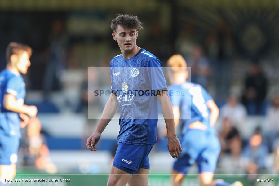 Sepp-Endres-Sportanlage, Würzburg, 18.09.2024, sport, action, BFV, Fussball, 4. Spieltag, Nachholspieltag, Bayernliga Nord, SSV, WFV, SSV Jahn Regensburg II (U21), Würzburger FV 04 - Bild-ID: 2437317