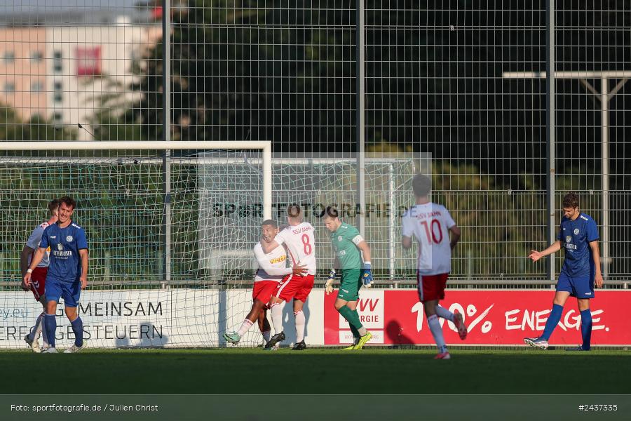Sepp-Endres-Sportanlage, Würzburg, 18.09.2024, sport, action, BFV, Fussball, 4. Spieltag, Nachholspieltag, Bayernliga Nord, SSV, WFV, SSV Jahn Regensburg II (U21), Würzburger FV 04 - Bild-ID: 2437335