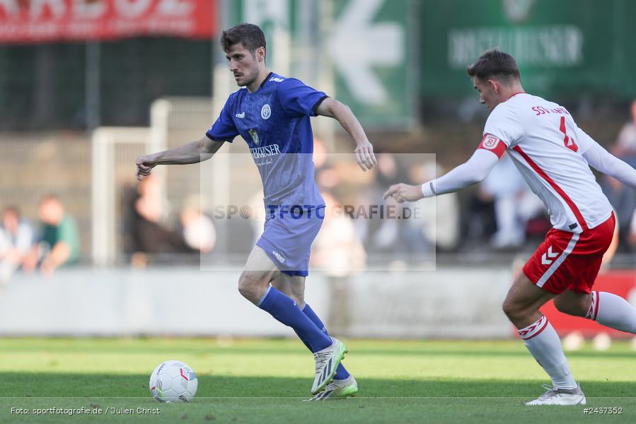 Sepp-Endres-Sportanlage, Würzburg, 18.09.2024, sport, action, BFV, Fussball, 4. Spieltag, Nachholspieltag, Bayernliga Nord, SSV, WFV, SSV Jahn Regensburg II (U21), Würzburger FV 04 - Bild-ID: 2437352