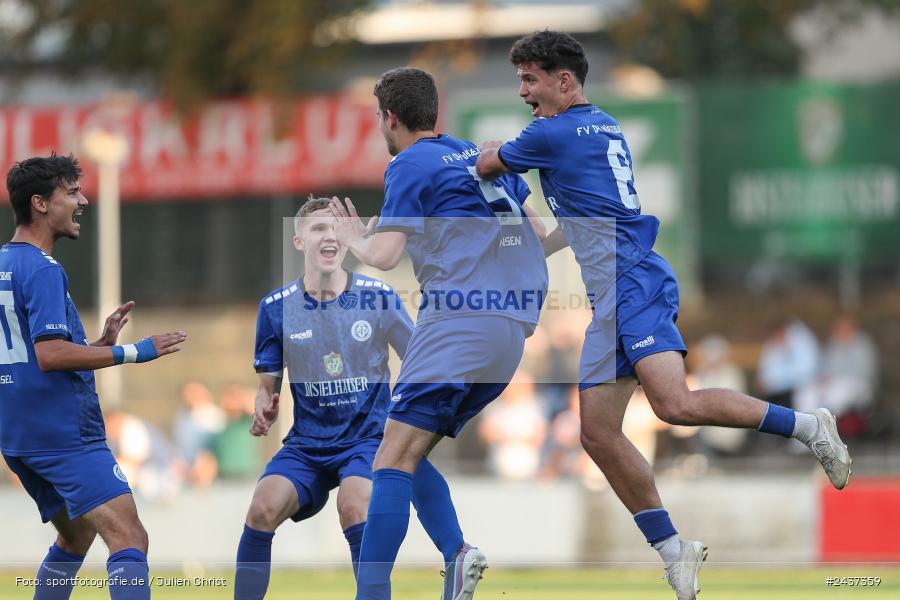 Sepp-Endres-Sportanlage, Würzburg, 18.09.2024, sport, action, BFV, Fussball, 4. Spieltag, Nachholspieltag, Bayernliga Nord, SSV, WFV, SSV Jahn Regensburg II (U21), Würzburger FV 04 - Bild-ID: 2437359