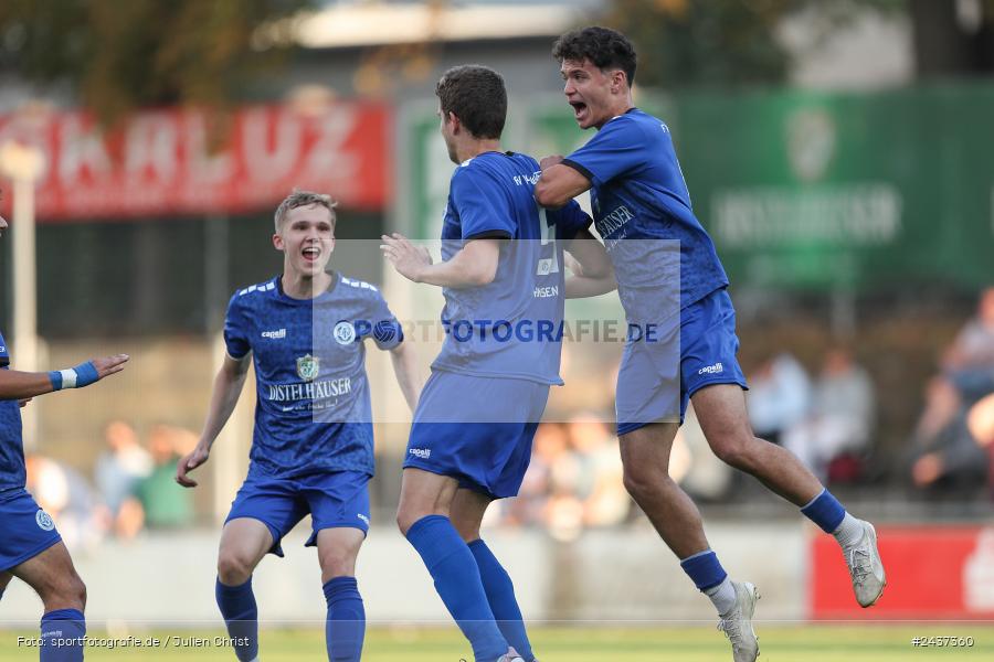 Sepp-Endres-Sportanlage, Würzburg, 18.09.2024, sport, action, BFV, Fussball, 4. Spieltag, Nachholspieltag, Bayernliga Nord, SSV, WFV, SSV Jahn Regensburg II (U21), Würzburger FV 04 - Bild-ID: 2437360