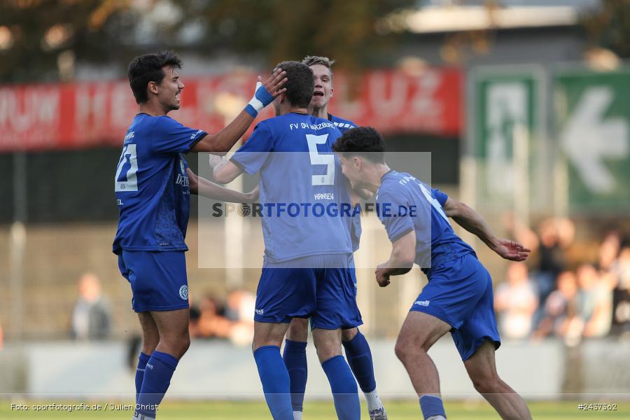 Sepp-Endres-Sportanlage, Würzburg, 18.09.2024, sport, action, BFV, Fussball, 4. Spieltag, Nachholspieltag, Bayernliga Nord, SSV, WFV, SSV Jahn Regensburg II (U21), Würzburger FV 04 - Bild-ID: 2437362