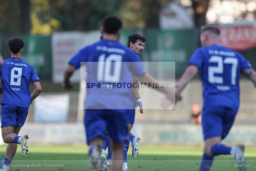 Sepp-Endres-Sportanlage, Würzburg, 18.09.2024, sport, action, BFV, Fussball, 4. Spieltag, Nachholspieltag, Bayernliga Nord, SSV, WFV, SSV Jahn Regensburg II (U21), Würzburger FV 04 - Bild-ID: 2437363