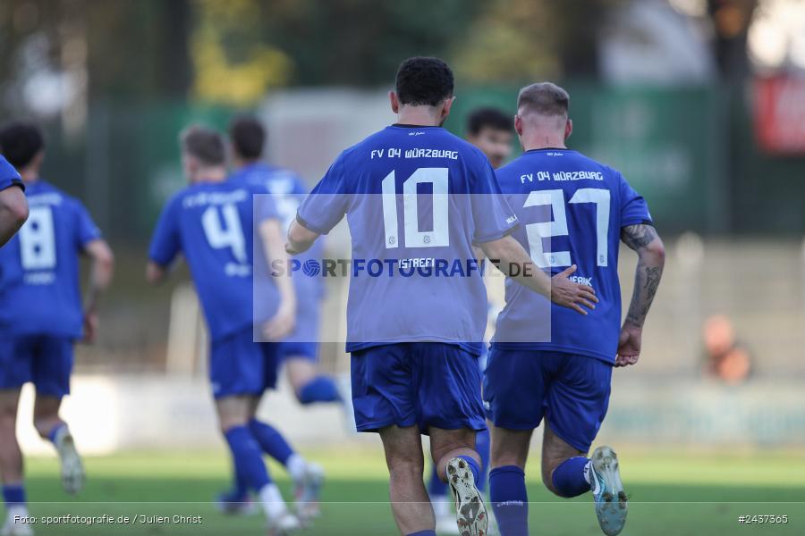 Sepp-Endres-Sportanlage, Würzburg, 18.09.2024, sport, action, BFV, Fussball, 4. Spieltag, Nachholspieltag, Bayernliga Nord, SSV, WFV, SSV Jahn Regensburg II (U21), Würzburger FV 04 - Bild-ID: 2437365
