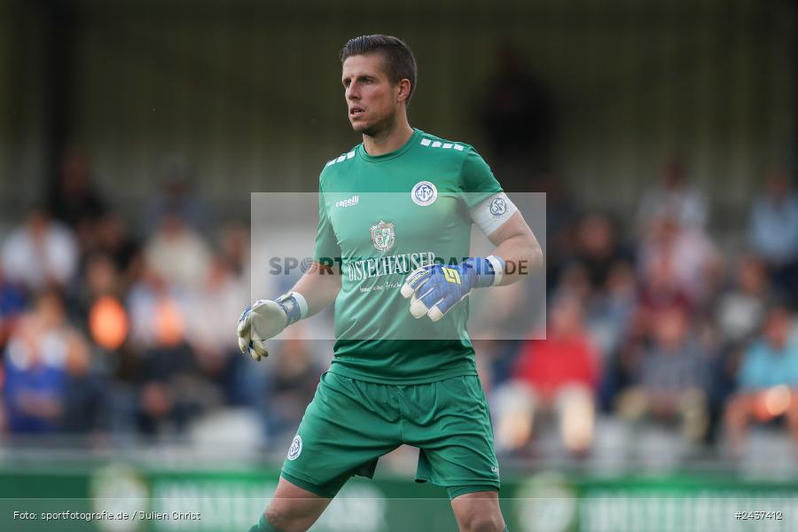 Sepp-Endres-Sportanlage, Würzburg, 18.09.2024, sport, action, BFV, Fussball, 4. Spieltag, Nachholspieltag, Bayernliga Nord, SSV, WFV, SSV Jahn Regensburg II (U21), Würzburger FV 04 - Bild-ID: 2437412