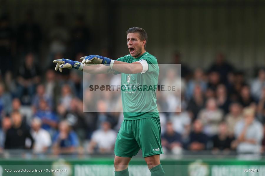 Sepp-Endres-Sportanlage, Würzburg, 18.09.2024, sport, action, BFV, Fussball, 4. Spieltag, Nachholspieltag, Bayernliga Nord, SSV, WFV, SSV Jahn Regensburg II (U21), Würzburger FV 04 - Bild-ID: 2437417