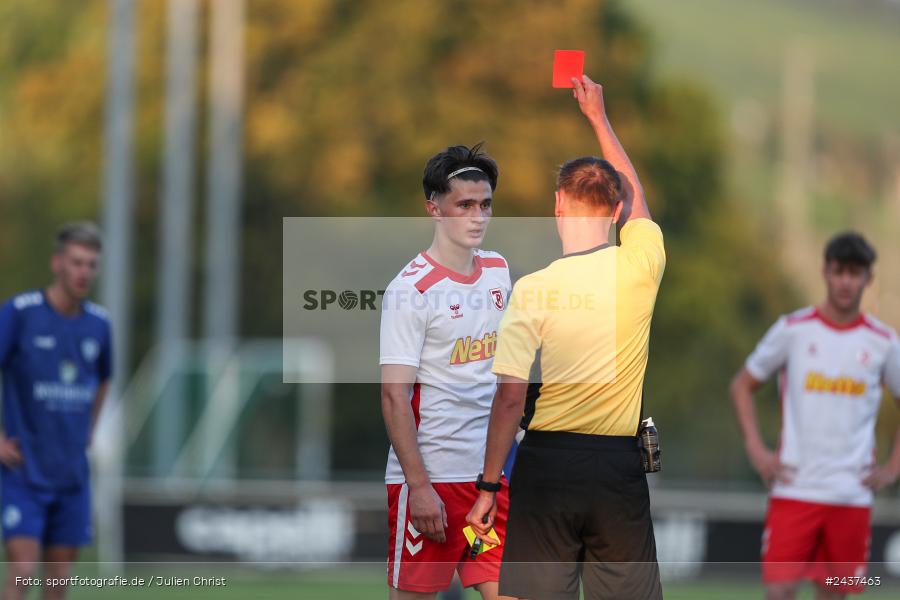 Sepp-Endres-Sportanlage, Würzburg, 18.09.2024, sport, action, BFV, Fussball, 4. Spieltag, Nachholspieltag, Bayernliga Nord, SSV, WFV, SSV Jahn Regensburg II (U21), Würzburger FV 04 - Bild-ID: 2437463