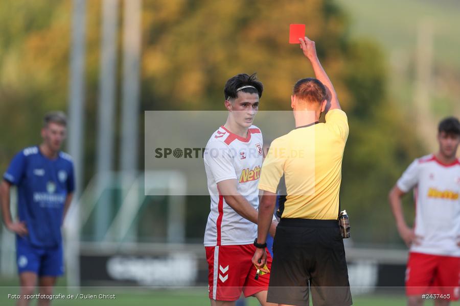 Sepp-Endres-Sportanlage, Würzburg, 18.09.2024, sport, action, BFV, Fussball, 4. Spieltag, Nachholspieltag, Bayernliga Nord, SSV, WFV, SSV Jahn Regensburg II (U21), Würzburger FV 04 - Bild-ID: 2437465