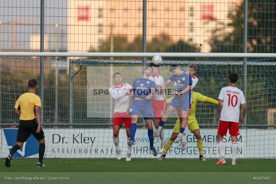 Sepp-Endres-Sportanlage, Würzburg, 18.09.2024, sport, action, BFV, Fussball, 4. Spieltag, Nachholspieltag, Bayernliga Nord, SSV, WFV, SSV Jahn Regensburg II (U21), Würzburger FV 04 - Bild-ID: 2437467