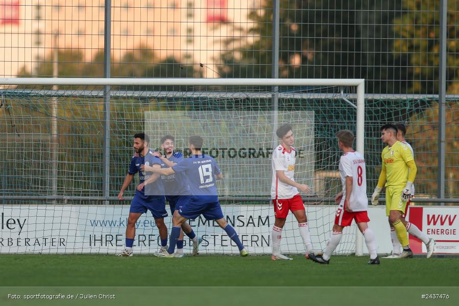 Sepp-Endres-Sportanlage, Würzburg, 18.09.2024, sport, action, BFV, Fussball, 4. Spieltag, Nachholspieltag, Bayernliga Nord, SSV, WFV, SSV Jahn Regensburg II (U21), Würzburger FV 04 - Bild-ID: 2437476