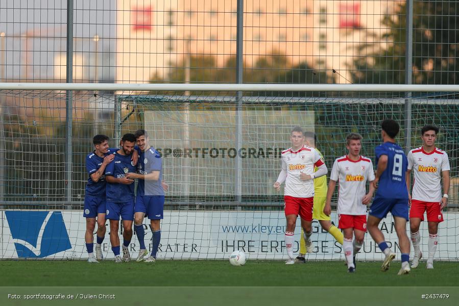Sepp-Endres-Sportanlage, Würzburg, 18.09.2024, sport, action, BFV, Fussball, 4. Spieltag, Nachholspieltag, Bayernliga Nord, SSV, WFV, SSV Jahn Regensburg II (U21), Würzburger FV 04 - Bild-ID: 2437479