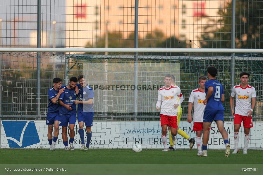 Sepp-Endres-Sportanlage, Würzburg, 18.09.2024, sport, action, BFV, Fussball, 4. Spieltag, Nachholspieltag, Bayernliga Nord, SSV, WFV, SSV Jahn Regensburg II (U21), Würzburger FV 04 - Bild-ID: 2437481
