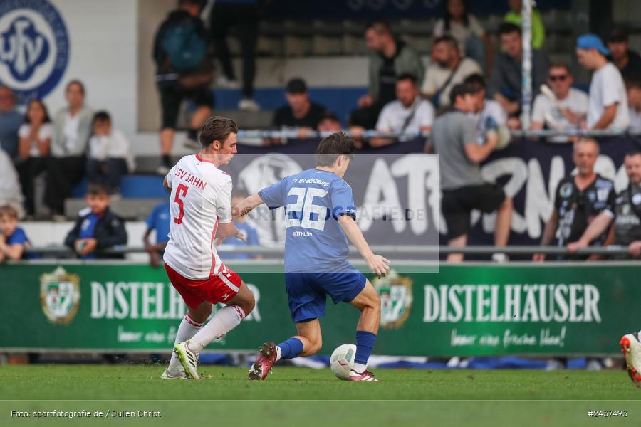Sepp-Endres-Sportanlage, Würzburg, 18.09.2024, sport, action, BFV, Fussball, 4. Spieltag, Nachholspieltag, Bayernliga Nord, SSV, WFV, SSV Jahn Regensburg II (U21), Würzburger FV 04 - Bild-ID: 2437493