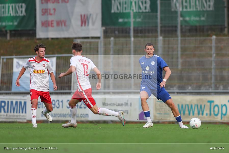 Sepp-Endres-Sportanlage, Würzburg, 18.09.2024, sport, action, BFV, Fussball, 4. Spieltag, Nachholspieltag, Bayernliga Nord, SSV, WFV, SSV Jahn Regensburg II (U21), Würzburger FV 04 - Bild-ID: 2437499