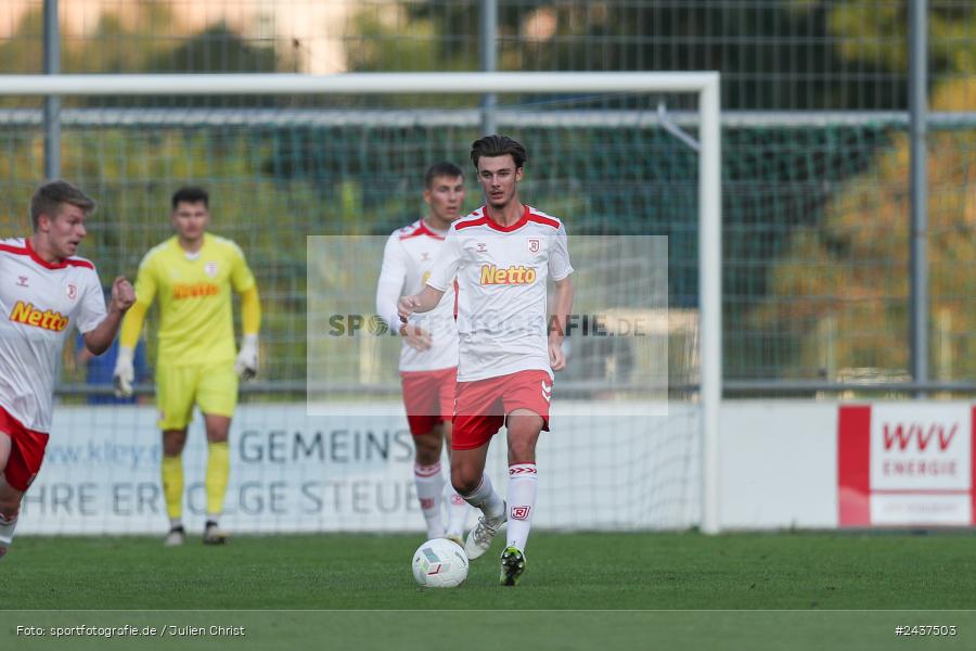 Sepp-Endres-Sportanlage, Würzburg, 18.09.2024, sport, action, BFV, Fussball, 4. Spieltag, Nachholspieltag, Bayernliga Nord, SSV, WFV, SSV Jahn Regensburg II (U21), Würzburger FV 04 - Bild-ID: 2437503