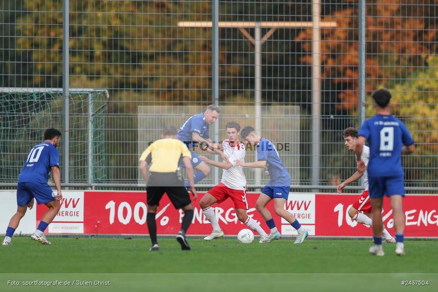 Sepp-Endres-Sportanlage, Würzburg, 18.09.2024, sport, action, BFV, Fussball, 4. Spieltag, Nachholspieltag, Bayernliga Nord, SSV, WFV, SSV Jahn Regensburg II (U21), Würzburger FV 04 - Bild-ID: 2437504