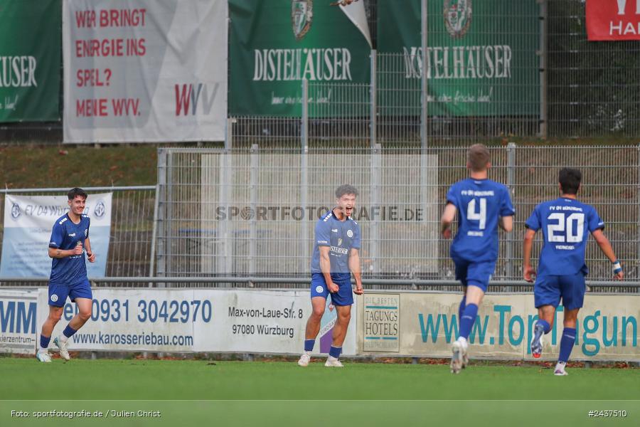 Sepp-Endres-Sportanlage, Würzburg, 18.09.2024, sport, action, BFV, Fussball, 4. Spieltag, Nachholspieltag, Bayernliga Nord, SSV, WFV, SSV Jahn Regensburg II (U21), Würzburger FV 04 - Bild-ID: 2437510