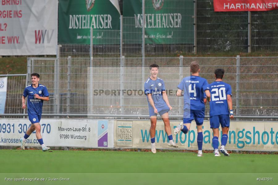 Sepp-Endres-Sportanlage, Würzburg, 18.09.2024, sport, action, BFV, Fussball, 4. Spieltag, Nachholspieltag, Bayernliga Nord, SSV, WFV, SSV Jahn Regensburg II (U21), Würzburger FV 04 - Bild-ID: 2437511