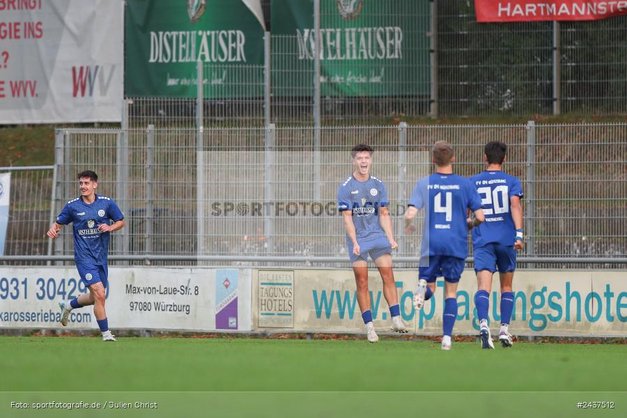 Sepp-Endres-Sportanlage, Würzburg, 18.09.2024, sport, action, BFV, Fussball, 4. Spieltag, Nachholspieltag, Bayernliga Nord, SSV, WFV, SSV Jahn Regensburg II (U21), Würzburger FV 04 - Bild-ID: 2437512