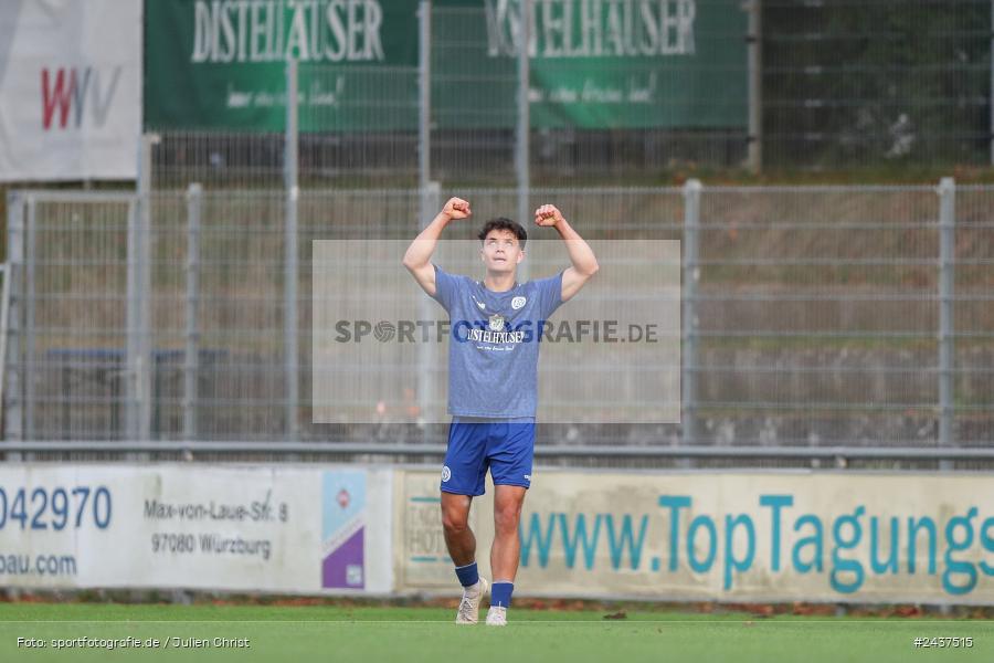 Sepp-Endres-Sportanlage, Würzburg, 18.09.2024, sport, action, BFV, Fussball, 4. Spieltag, Nachholspieltag, Bayernliga Nord, SSV, WFV, SSV Jahn Regensburg II (U21), Würzburger FV 04 - Bild-ID: 2437515