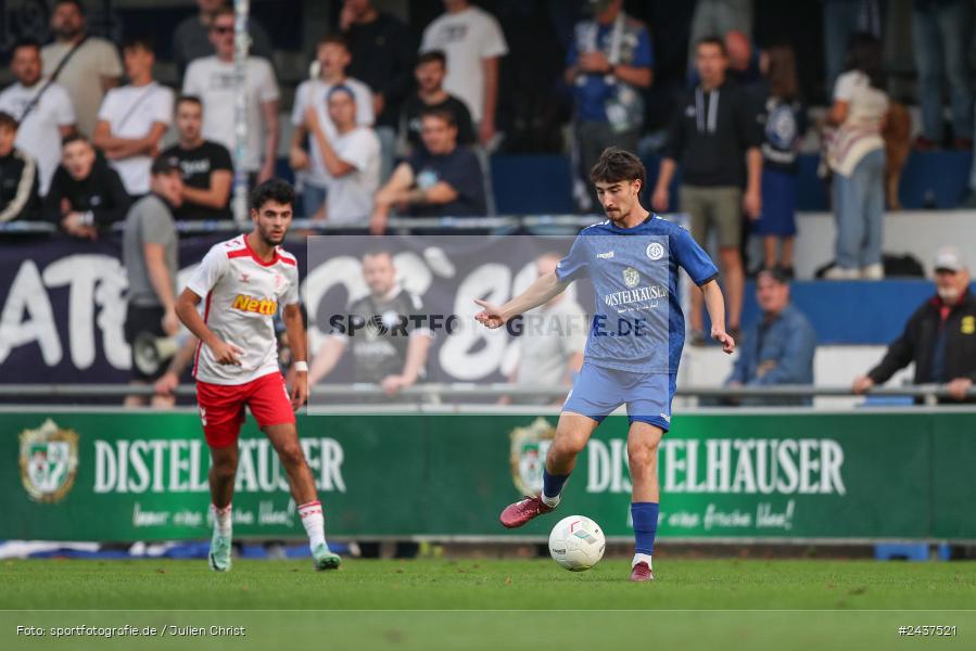 Sepp-Endres-Sportanlage, Würzburg, 18.09.2024, sport, action, BFV, Fussball, 4. Spieltag, Nachholspieltag, Bayernliga Nord, SSV, WFV, SSV Jahn Regensburg II (U21), Würzburger FV 04 - Bild-ID: 2437521