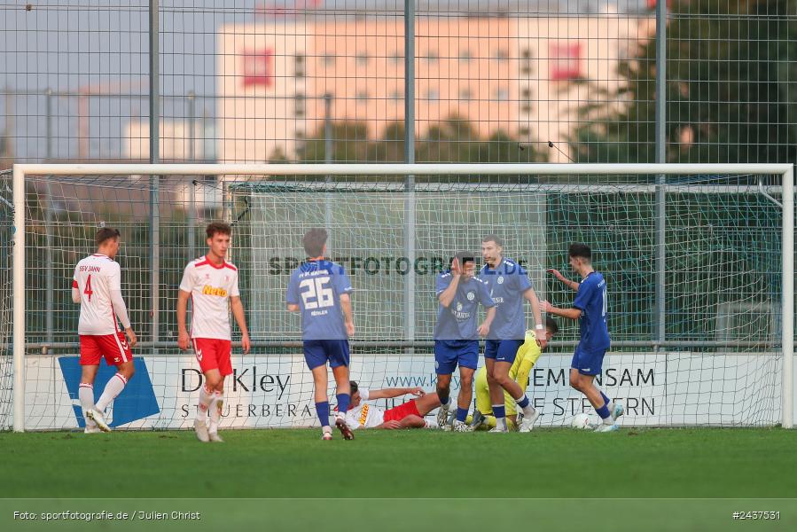 Sepp-Endres-Sportanlage, Würzburg, 18.09.2024, sport, action, BFV, Fussball, 4. Spieltag, Nachholspieltag, Bayernliga Nord, SSV, WFV, SSV Jahn Regensburg II (U21), Würzburger FV 04 - Bild-ID: 2437531
