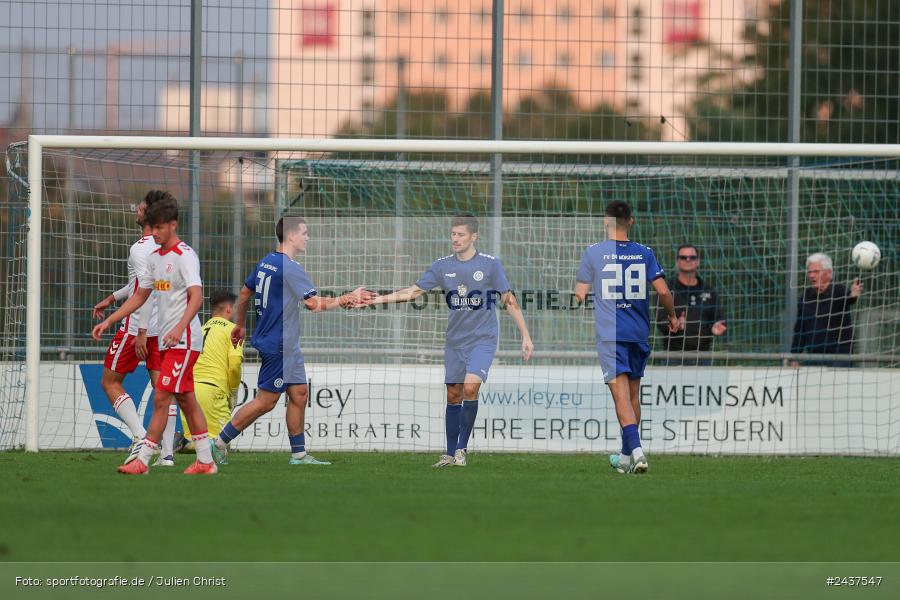 Sepp-Endres-Sportanlage, Würzburg, 18.09.2024, sport, action, BFV, Fussball, 4. Spieltag, Nachholspieltag, Bayernliga Nord, SSV, WFV, SSV Jahn Regensburg II (U21), Würzburger FV 04 - Bild-ID: 2437547