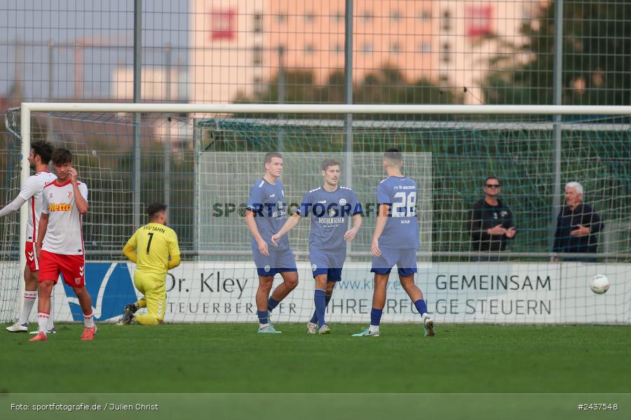 Sepp-Endres-Sportanlage, Würzburg, 18.09.2024, sport, action, BFV, Fussball, 4. Spieltag, Nachholspieltag, Bayernliga Nord, SSV, WFV, SSV Jahn Regensburg II (U21), Würzburger FV 04 - Bild-ID: 2437548