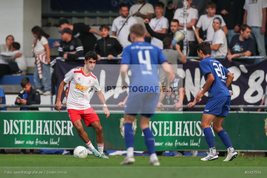 Sepp-Endres-Sportanlage, Würzburg, 18.09.2024, sport, action, BFV, Fussball, 4. Spieltag, Nachholspieltag, Bayernliga Nord, SSV, WFV, SSV Jahn Regensburg II (U21), Würzburger FV 04 - Bild-ID: 2437556