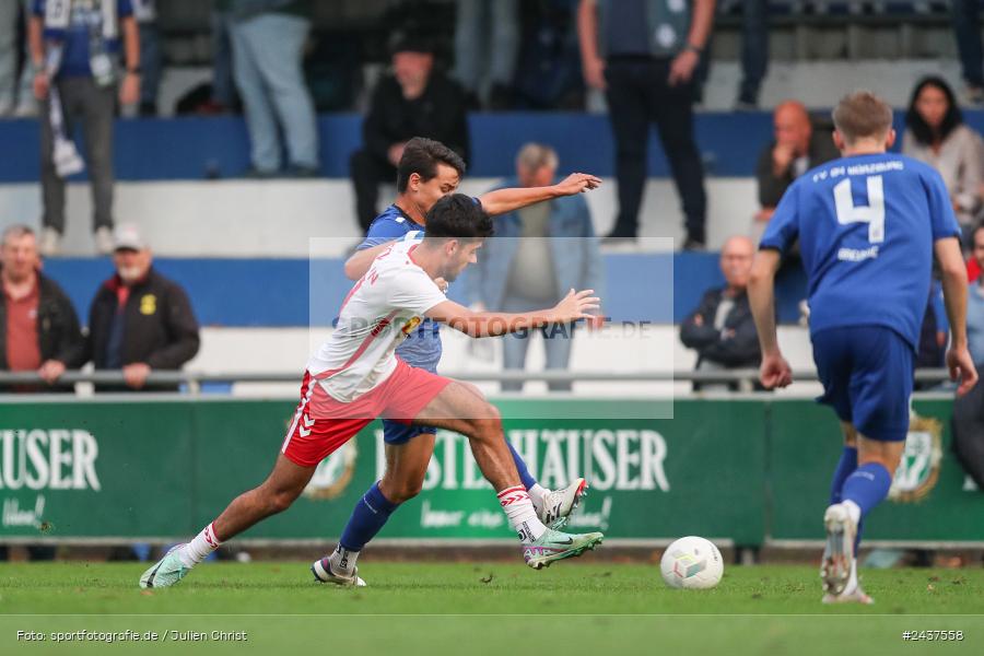 Sepp-Endres-Sportanlage, Würzburg, 18.09.2024, sport, action, BFV, Fussball, 4. Spieltag, Nachholspieltag, Bayernliga Nord, SSV, WFV, SSV Jahn Regensburg II (U21), Würzburger FV 04 - Bild-ID: 2437558