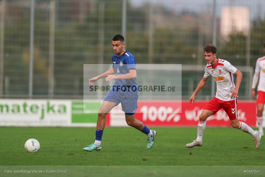 Sepp-Endres-Sportanlage, Würzburg, 18.09.2024, sport, action, BFV, Fussball, 4. Spieltag, Nachholspieltag, Bayernliga Nord, SSV, WFV, SSV Jahn Regensburg II (U21), Würzburger FV 04 - Bild-ID: 2437561