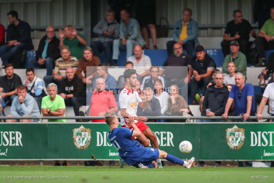 Sepp-Endres-Sportanlage, Würzburg, 18.09.2024, sport, action, BFV, Fussball, 4. Spieltag, Nachholspieltag, Bayernliga Nord, SSV, WFV, SSV Jahn Regensburg II (U21), Würzburger FV 04 - Bild-ID: 2437564