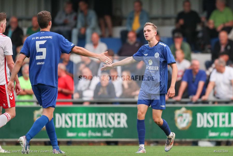 Sepp-Endres-Sportanlage, Würzburg, 18.09.2024, sport, action, BFV, Fussball, 4. Spieltag, Nachholspieltag, Bayernliga Nord, SSV, WFV, SSV Jahn Regensburg II (U21), Würzburger FV 04 - Bild-ID: 2437566
