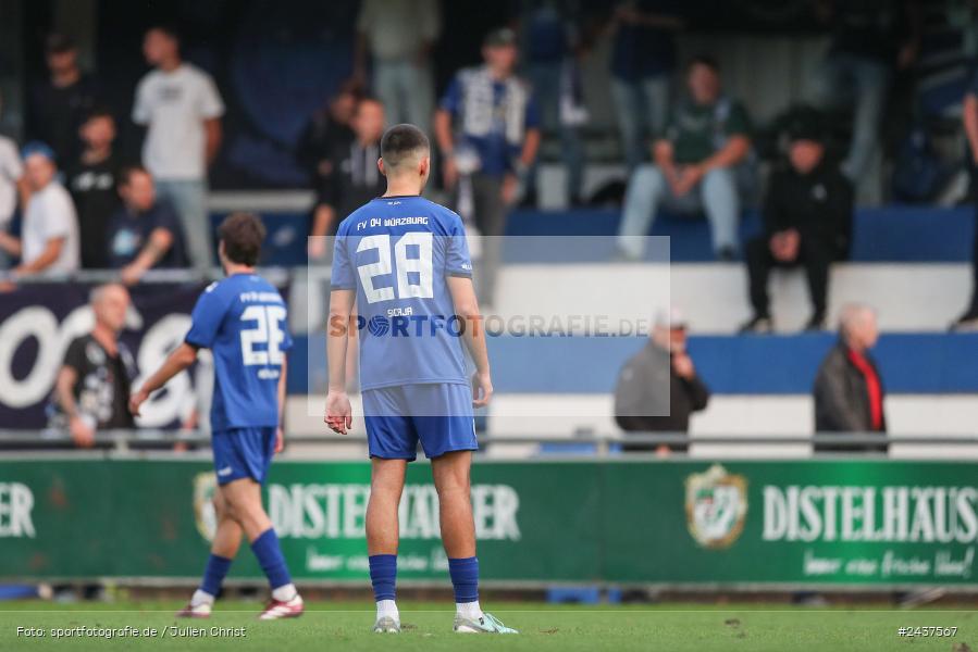 Sepp-Endres-Sportanlage, Würzburg, 18.09.2024, sport, action, BFV, Fussball, 4. Spieltag, Nachholspieltag, Bayernliga Nord, SSV, WFV, SSV Jahn Regensburg II (U21), Würzburger FV 04 - Bild-ID: 2437567