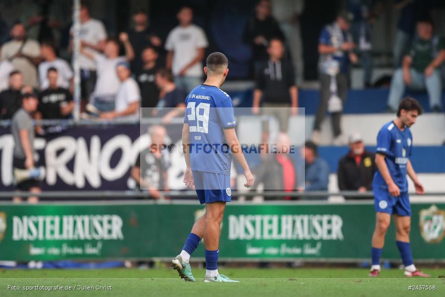 Sepp-Endres-Sportanlage, Würzburg, 18.09.2024, sport, action, BFV, Fussball, 4. Spieltag, Nachholspieltag, Bayernliga Nord, SSV, WFV, SSV Jahn Regensburg II (U21), Würzburger FV 04 - Bild-ID: 2437568