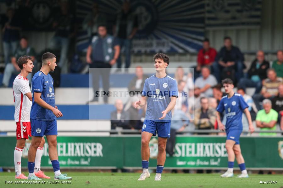 Sepp-Endres-Sportanlage, Würzburg, 18.09.2024, sport, action, BFV, Fussball, 4. Spieltag, Nachholspieltag, Bayernliga Nord, SSV, WFV, SSV Jahn Regensburg II (U21), Würzburger FV 04 - Bild-ID: 2437569