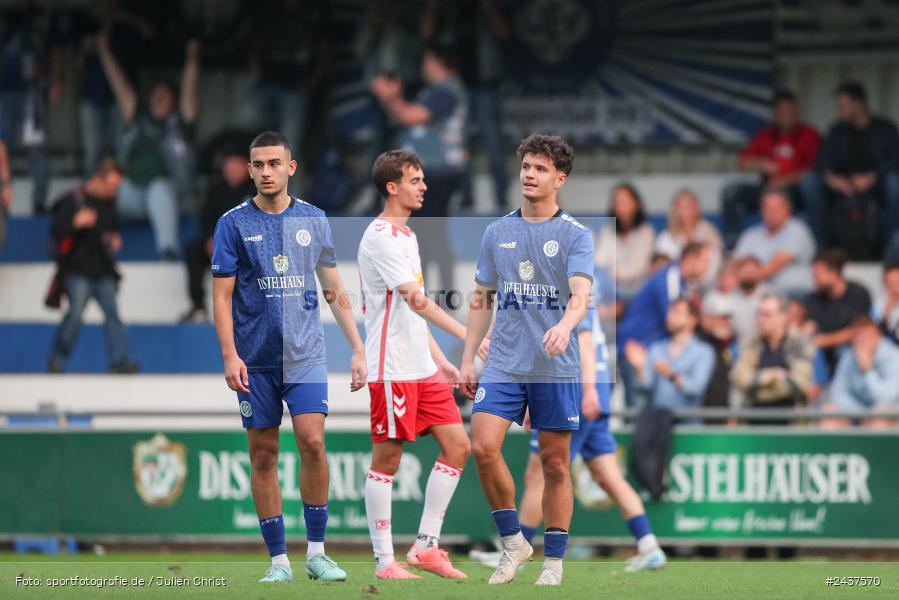 Sepp-Endres-Sportanlage, Würzburg, 18.09.2024, sport, action, BFV, Fussball, 4. Spieltag, Nachholspieltag, Bayernliga Nord, SSV, WFV, SSV Jahn Regensburg II (U21), Würzburger FV 04 - Bild-ID: 2437570