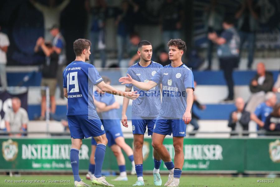 Sepp-Endres-Sportanlage, Würzburg, 18.09.2024, sport, action, BFV, Fussball, 4. Spieltag, Nachholspieltag, Bayernliga Nord, SSV, WFV, SSV Jahn Regensburg II (U21), Würzburger FV 04 - Bild-ID: 2437572